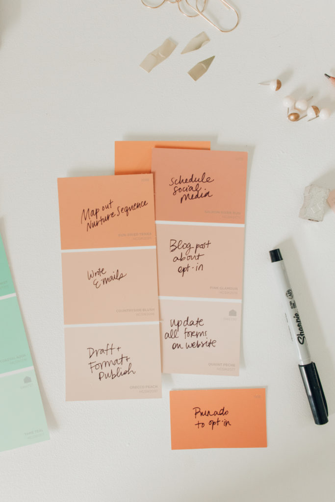 Paint Chip To-Do List Hack